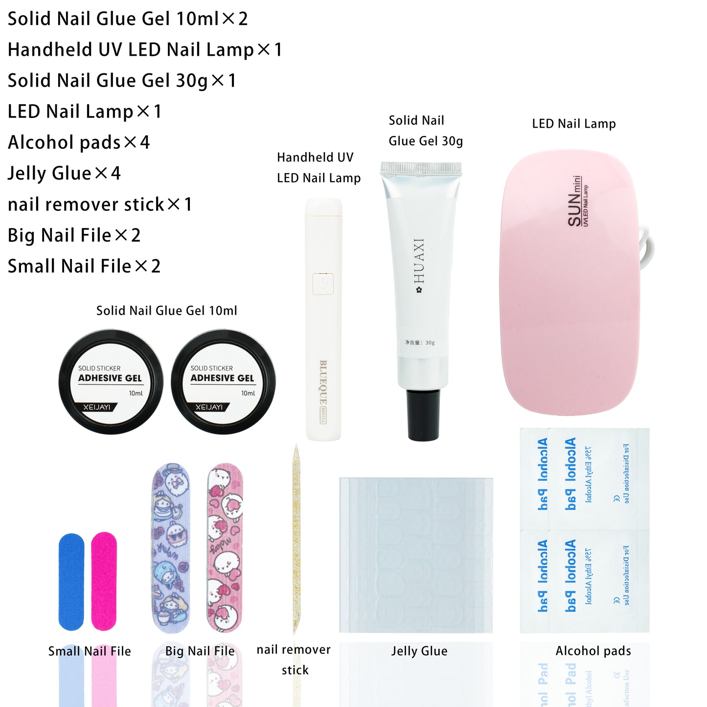 Goody bag / light of Nail Tools for you